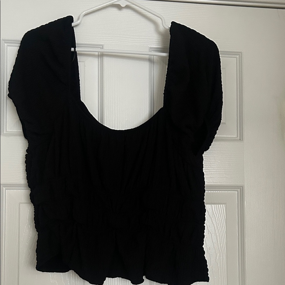 Elegant Black Women's Top